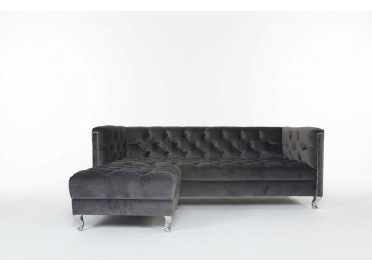 Chesterfield Sofa 3-Zits Bekleding Designer Banken Sofa's Set SLIII Bank №3