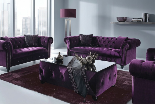 Chesterfield Sofa Bekleding Designer Banken Sofas Set Sofa SLIII Bank №11