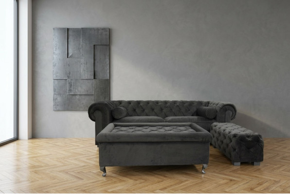 Chesterfield Sofa Bekleding Designer Banken Sofas Set Bank SLIII Sofa №18