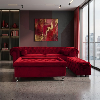 Chesterfield Bank Designer Banken Sofas Set Bank SLIII Bank №20