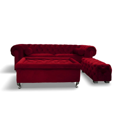 Chesterfield Bank Designer Banken Sofas Set Bank SLIII Bank №20