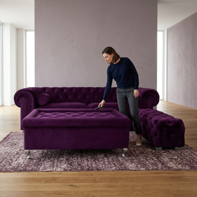 Chesterfield Sofa Bekleding Ontwerper Banken Sofas Set Bank SLIII Sofa №23