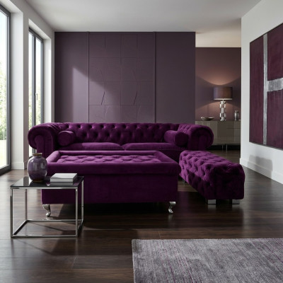 Chesterfield Sofa Bekleding Ontwerper Banken Sofas Set Bank SLIII Sofa №23