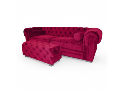 Chesterfield Sofa Bekleding Designer Banken Sofas Garnituur Bank SLIII Sofa №39