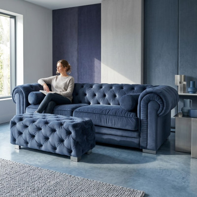 Chesterfield Sofa Bekleding Designer Banken Sofas Set Bank SLIII Sofa №44