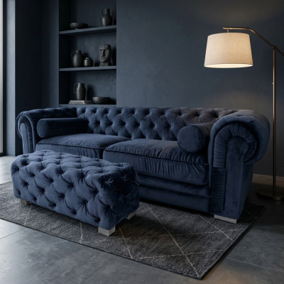 Chesterfield Sofa Bekleding Designer Banken Sofas Set Bank SLIII Sofa №44