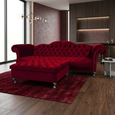 Chesterfield Sofa Bekleding Ontwerper Banken Sofa's Set Couch SLIII Sofa №46