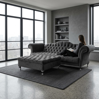 Chesterfield Sofa Bekleding Ontwerper Banken Sofas Set Bank SLIII Sofa №47