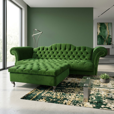 Chesterfield Bank Polster Designer Banken Sofas Garnituur Bank SLIII Bank №56