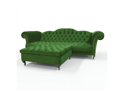 Chesterfield Bank Polster Designer Banken Sofas Garnituur Bank SLIII Bank №56