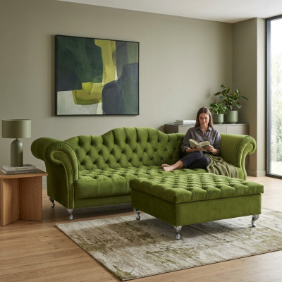 Chesterfield Sofa Bekleding Designer Banken Sofa's Garnituur Bank SLIII Sofa №57