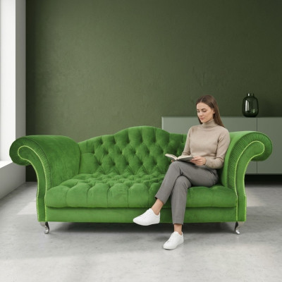 Chesterfield Sofa Bekleding Ontwerper Banken Sofas Set Bank SLIII Sofa №78