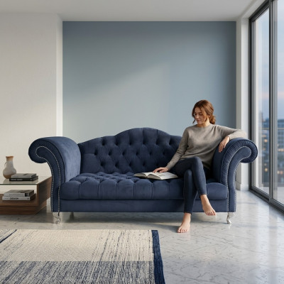 Chesterfield Bank Polster Ontwerper Banken Sofas Zitgroep Bank SLIII Bank №81