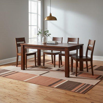 Tafel Eettafel Houten tafel XXL Vergadertafel 90x140 Uitschuifbaar 140x210cm