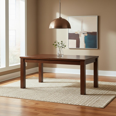 Tafel Eettafel Houten tafel XXL Vergadertafel 90x160cm Uitschuifbaar 160x215cm