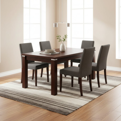 Eettafel Houten tafel XXL Vergadertafel 80x140cm Uitschuifbaar 80x180cm