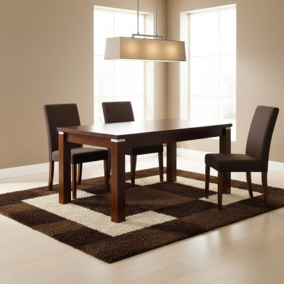 Tafel Eettafel Houten tafel XXL Vergadertafel 100x250cm Uitschuifbaar naar 250x350cm