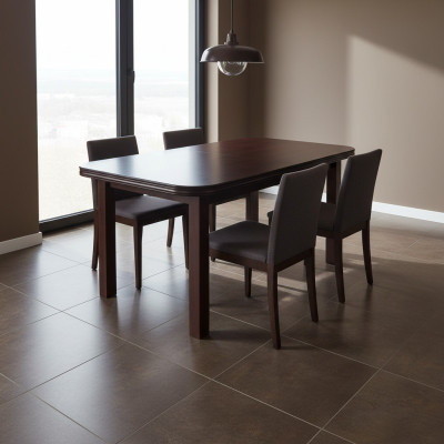 Tafel Eettafel Houten tafel XXL Vergadertafel 90x160cm Uitschuifbaar 160x240cm