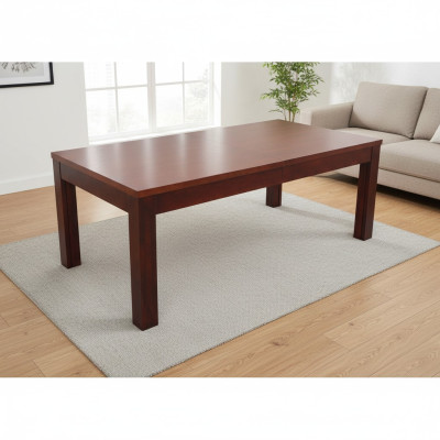 Tafel Eettafel Houten tafel XXL Vergadertafel 100x200cm Uittrekbaar 200x440cm