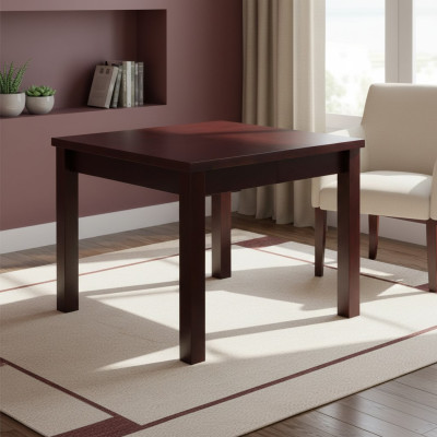 Tafel Eettafel Houten tafel XXL Vergadertafel 90 x 90 cm Uitschuifbaar 90x240 cm