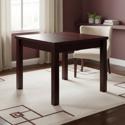 Tafel Eettafel Houten tafel XXL Vergadertafel 90x120cm Uitschuifbaar 90x270 cm