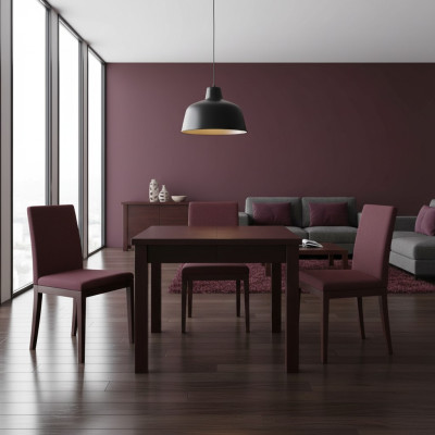 Tafel Eettafel Houten tafel XXL Vergadertafel 90x90 cm Uitschuifbaar 90x240 cm