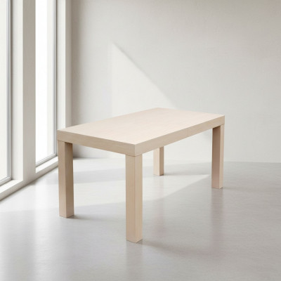 Tafel Eettafel Houten tafel XXL Vergadertafel 90 x 160 cm Uittrekbaar 160x210 cm