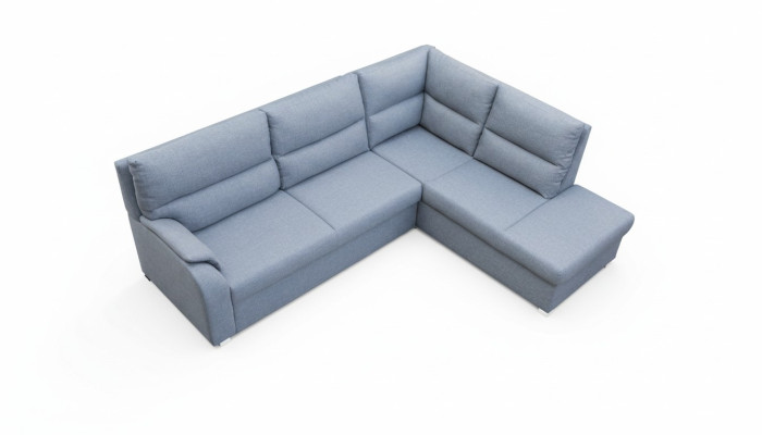 Bank slaapbank designerbank met slaapfunctie + opbergdoos hoekbank bank - NIEUW!