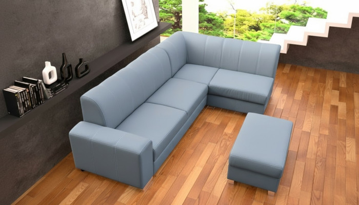 Sofa slaapbank Designer bank met slaapfunctie + bedlade Hoekbank Bank NIEUW