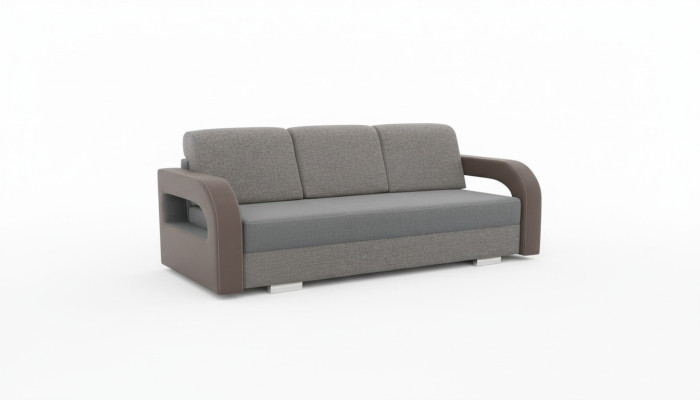 Slaapbank opvouwbare bank 3-zits slaapfunctie + opbergdoos bank design bank
