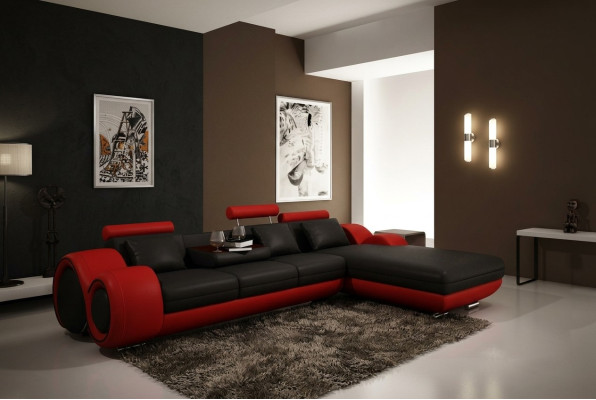 Elegant wonen Luxueuze hoekbank in perfecte L-vorm Bank Woonkamer