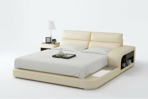 Designer bed gestoffeerd luxe bed tweepersoonsbed huwelijksbed bedden 140/160/180 LB8805