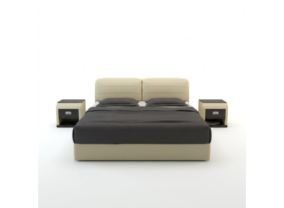 Leder Bed Design Gestoffeerde Bedden Luxe Tweepersoons Modern Huwelijk 140/160/180 LB8827
