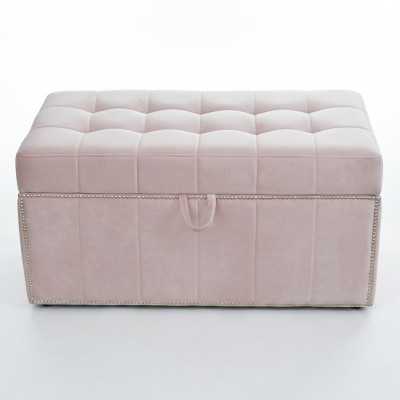 Hocker Voetenbank Ottomaanse Zitkruk Zitzak Woonkamer Designer Koffer