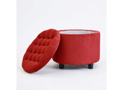 Hocker Voetenbank Ottoman Zithocker Zitpoef Woonkamer Designer Solano