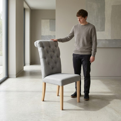 Chestefield loungeclubstoel eetkamer leun ontspannings gestoffeerde stoelen fauteuil
