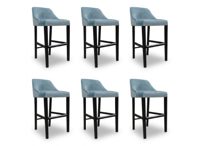 6x Ontwerp Volledige Stoelenset Barkruk Kruk Set Stoelen