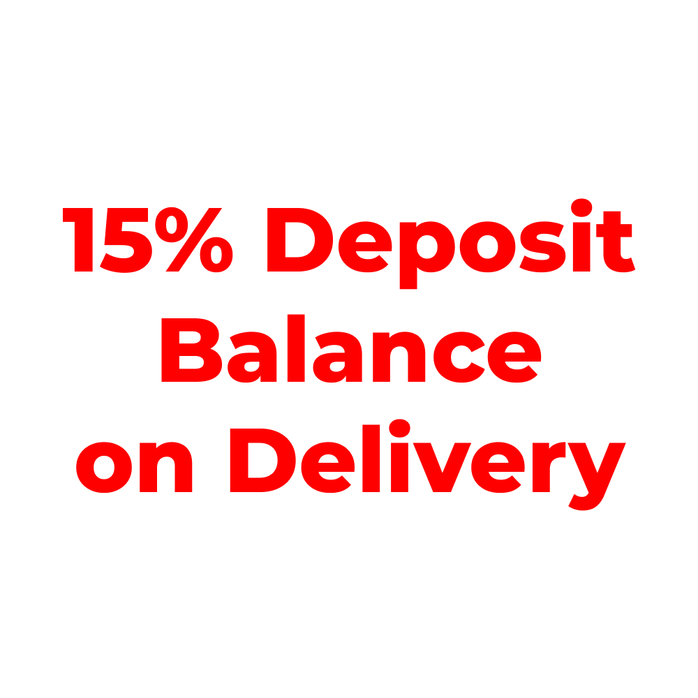 15% Deposit